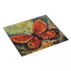 Tapetes de mesa tapete de secagem para escorrinto de cozinha pintada com borboleta com óleo de microfibra de almofada de almofada para jantar de almofada