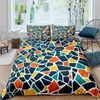 Bedding Sets Marble Pattern Printed Duvet Cover Single Twin Double Full King Comforter Covers With Pillow Case No Bed Sheet Set