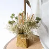 Couronnes de fleurs décoratives herbe épineuse artificielle faux Bouquet de fleurs pour jardin décoration de la maison plantes en plastique décoratives