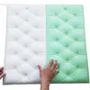 Bakgrundsbilder självhäftande anti-kollision väggdekor matta barn sovrum säng mjuk kudde tredimensionella klistermärken 4mm