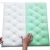 Papier peint auto-adhésif anti-collision décoration murale tapis chambre d'enfant lit coussin doux autocollants tridimensionnels tampons 4 MM