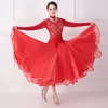 Stage Wear 2023 Ballroom Dance Competition Robe Valse Robes Standard Femmes