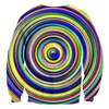 Felpe con cappuccio da uomo IFPD Hiphop Streetwear Pullover a maniche lunghe Fashion Cool Print Abstract Color Swirl Dizzy 3D Plus Size Felpe
