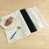 Настольные коврики хлопковое место прочное салфетка для чая для чая с печеной подушной подушной подушной ткани для очистки кухонные полотенц