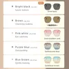 Sunglasses 2023 Trending Pilot Women Stylish Men Aviation Sun Glasses Metal Shades Gafas De Sol Drop TravellingSunglasses Belo22