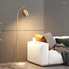 Stehlampen Nordic Wohnzimmer LED Lampe Moderne Schwarz Gold Schlafzimmer Nachttisch Sofa Einstellbare Beleuchtung