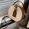 Stylisheendibags Клатчи Niche Design Женская сумка на одно плечо Новая модная сумка-мессенджер Текстура Высококачественная ручная маленькая круглая сумка 0124/23