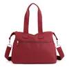 Evening Bags Multifunctional Women Handbag Lightweight Waterproof Nylon Fabric Fashion Travel Crossbody Bag Ladies Shoulder