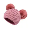 Berets Winter Supplies 1 Set Beautiful Infant Boys Kids Cap Gloves Kit Acryl Kinderen Hoed Mittens Anti-Fe voor buiten