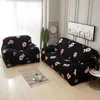 Stuhlhussen Retro Tight Wrap Floral bedruckte Schonbezüge Elastische dünne Sofa-Couch-Abdeckung