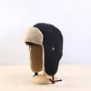 Bérets hiver chapeau russe femmes neige casquette de ski polaire oreillette hommes chaud Ushanka mode extérieur résistant au froid pilote Trooper