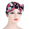 Abbigliamento etnico 2023 Moda floreale Bandana Morbido poliestere acrilico rimovibile Copricapo musulmano Donna Una varietà di colori e stili Cappelli