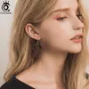 Серьги обруча Orsa Jewels Подлинный лазули на гемровых заработках.