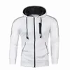 Herrtröjor män sport casual wear zipper copine mode tidvatten jacquard fleece jacka höst tröjor hösten vinterrock