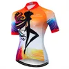 Racing Vestes 2023 Maillot De Cyclisme Femmes Vélo De Montagne Route VTT Chemises De Vélo Ropa Ciclismo Maillot Tops Femme Cycle Top Violet