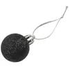 Juldekorationer 24 st chic Baubles Tree Plain Glitter Xmas Ornament Ball Decoration