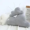 Pillow Outdoor Velvet Cloud Shaped Soft Car Plush Napping Sofa Back Creative Girl's Gift Home Decor