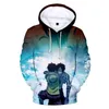 Bluzy męskie 2023 Produkt OnePiece 3D Printing Anime Men and Women Hoodie Street Bluza Wysokiej jakości jesienne pullover top