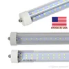 8ft T8 LED-buizen enkele pin FA8 8 voet licht Dubbele rijen Fluorescerende buis AC 85-265V FEDEX