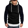 Hommes Hoodies Hommes Mode Casual Hoodie Workout Warm Cotton Sweat Tops Coat