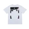Off Men's T-shirts Offs White Tees Arrow Summer Finger Loose Casual Camiseta de manga corta para hombres y mujeres Letra impresa x en la parte posterior Estampado de gran tamaño Xy8T