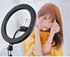 Masa lambaları LED Ring Light Dolgu Lambası USB Powered Selfie Kiti Dimmable Po Studio Telefon YouTube Canlı Akış Videosu 26cm/30cm (Dia.) İsteğe bağlı