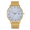 Armbandsur enkla modelegering Creative Ladies Watch Pattern Quartz Watches tappar grossisten maj8