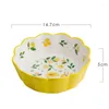 Bowls Japanese Ceramic Fruit Salad Bowl Mix Container Noodle Ramen Smoothie Microwave Kitchen For Multicooker Mixing Tableware