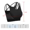 Intimo modellante da donna Reggiseno fitness da donna Top corto imbottito Reggiseno sportivo sottile a righe senza cuciture Top da allenamento Abbigliamento sportivo da corsa Abbigliamento da allenamento