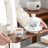 Tasses Soucoupes Céramique Whiteware Ensemble de tasses à thé Individuel Master Teacup Petites tasses à thé