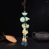 Interior Decorations Car Pendant Gourd Auto Hanging Ornaments Originality Blessing Decoration Rearview Mirror Accessories