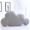 Pillow Outdoor Velvet Cloud Shaped Soft Car Plush Napping Sofa Back Creative Girl's Gift Home Decor