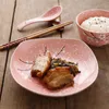 Plates Elegant Japanese And Korean Style Square Ceramic Plate Snow Glaze Rice Dish Wind Tableware Household El