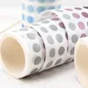 Gift Wrap 60mmx3m Base Decorative Adhesive Tape Dot Masking Washi Diy Scrapbooking Sticker Label Japanese StationeryGift GiftGift