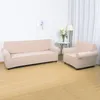 Stol täcker Urijk Polyester Sofa Slipover Stickad täckning All-Inclusive Couch Fall för vardagsrumsstudie Heminredning