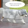 Chien vêtements mode imperméable Transparent pour moyen grand Golden Retriever grand manteau de pluie imperméable Poncho vêtements pour animaux de compagniechien