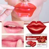 Lip Gloss 20Pcs Cherry Mask Hydrating Moisturizing Anti-drying Anti-Ageing Wrinkle Lightening Lines Patches Plumping Lips Care