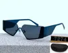 Homens de moda Mulheres unissex clássicas óculos de sol Cool Coffee Metal Frame Brown Glass Len Sun Glasses Eyewear com caixa