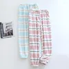 Women's Sleepwear Winter Flannel Home Clothes Warm Homewear Female Plus Velvet Thickening Pajama Pants Sleep Bottom Lounge Trouser Pijamas