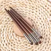 Makeup Brushes 1PCS Luxe Smoky Shader Brush Pony Hair Eye Shadow Make Up Blending Wooden Handle Metal Ferrule Kisti Dlya MakiyazhaMakeup Har