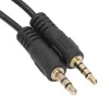 Microphones 6.35mm Female Jack Audio Cable 3.5mm TRS TRRS Male Reduce Distortion For DVD Player