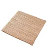 Pillow Yoga Static Woven Table Mat Heat Insulation Pot Holder Round Cup Coffee Drink Tea Natural C