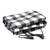 Blankets 12V Electric Blanket Classic Double-side Fleece Portable Car Heating Carpets Warm Heated Mat Warmer Cold Weather