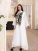 Ubranie etniczne Ramadan Eid Abayas dla kobiet Dubai Abaya muzułmańska sukienka Jalabiya Caftan Marocain Turcja Wieczorna suknia Islam Kaftan szata