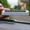 Interior Decorations Car Temporary Stop Sign Parking Card Luminous Phone Number Plate Auto Accessories