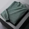 Blusas masculinas iwhanker lã macho de alta qualidade cor sólida outono de inverno casual mass moda slim fit man 3xl time22