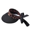 Cappelli larghi brim alla moda alla moda estiva per la protezione solare da sole spiaggia la leopardo visor regalo di protezione della paglia top per adolescenti t8nbwide wend22