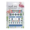 Nail Art Kits Chinese Style Stickers DIY Practice Plum Blossom Jewelry Back Glue