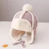 Bérets bébé chapeau hiver chaud épaissir casquettes fille mignon garçon en peluche chapeaux Protection des oreilles enfants dessin animé bonnet casquette 1 2 3 ans