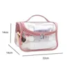 Storage Bags Clear Multi-Functional Make Up Bag Tote Wash PVC Cosmetic Large Capacity Waterproof Toiletry Portable TravelStorage